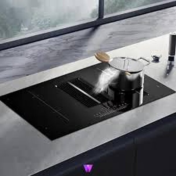 INDUCTION HOB WITH EXTRACTOR 90CM INDUCTION HOB WITH EXTRACTOR 90CM