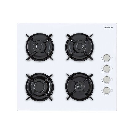 4 Göz Seramik Beyaz Ocak