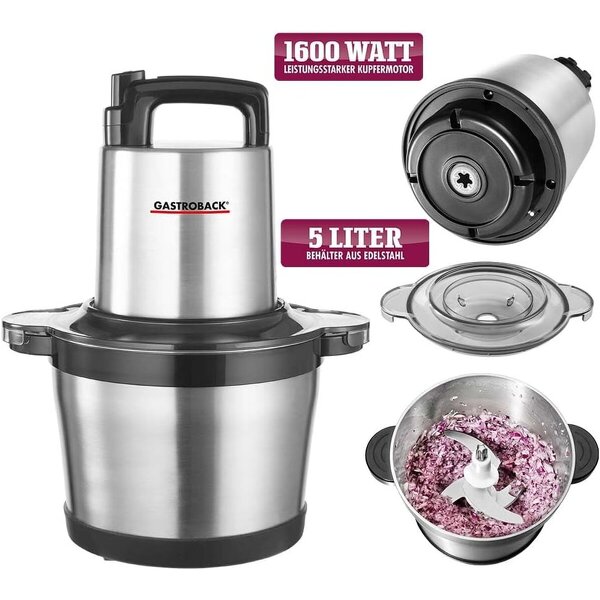 1600 W Çok Amaçlı Doğrayıcı Profesyonel