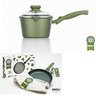 DR GREEN 16CM SAUCEPOT+GLASS LID